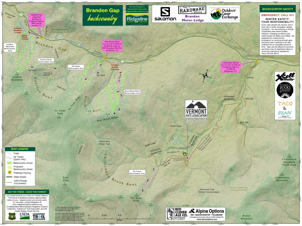 Petit guide du ski hors-piste au Green Mountain State